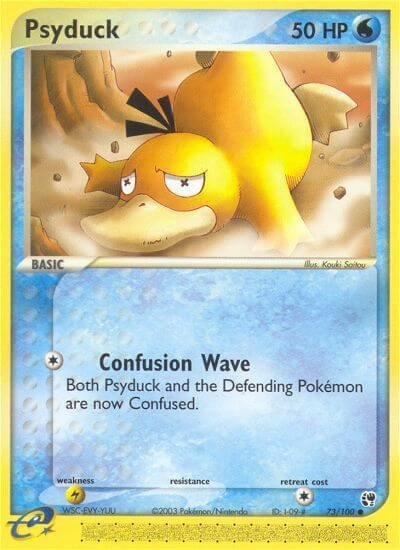 Psyduck 73/100 Reverse Holofoil Sandstorm Psyduck 73/100 Reverse Holofoil Sandstorm