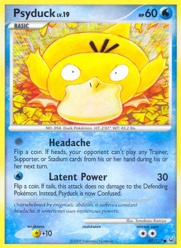 Psyduck 87/127 Normal Platinum Psyduck 87/127 Normal Platinum