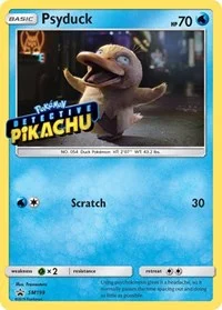 Psyduck | SM199 (Detective Pikachu Stamped) | Holofoil | SM Promos