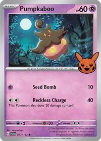 Pumpkaboo | 077/182 | Normal | Trick or Trade BOOster Bundle 2024