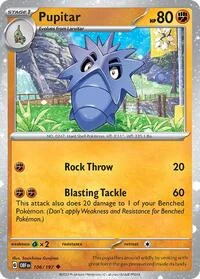 Pupitar | 106/197 (Cosmos Holo) | Holofoil | Miscellaneous Cards & Products