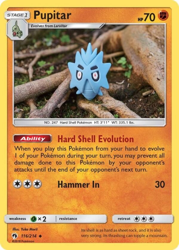 Pupitar 116/214 Normal SM – Lost Thunder
