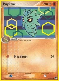 Pupitar | 58/101 | Reverse Holofoil | Dragon Frontiers