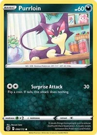 Purrloin | 090/172 | Normal | SWSH09: Brilliant Stars