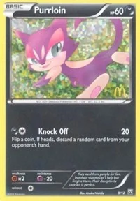Purrloin | 9/12 | 009/012 | Holofoil | McDonald's Promos 2012 Purrloin | 9/12 | 009/012 | Holofoil | McDonald's Promos 2012