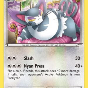 Purugly (24) 24/30 Normal XY Trainer Kit: Pikachu Libre & Suicune