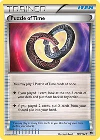 Puzzle of Time | 109/122 | Reverse Holofoil | XY - BREAKpoint