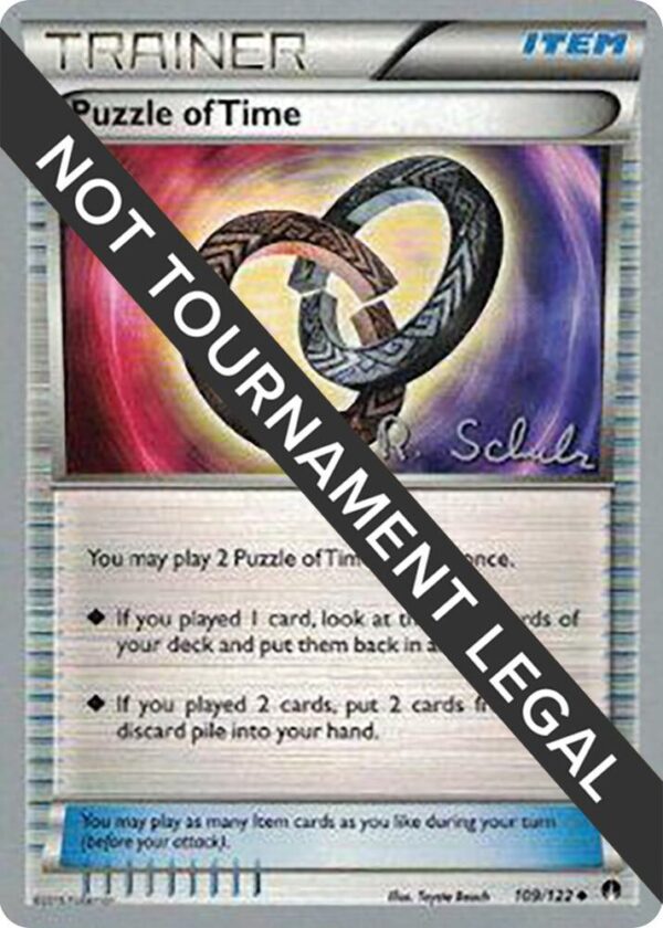 Puzzle of Time 2018 (Robin Schulz) 109/122 Normal World Championship Decks