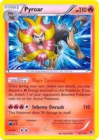 Pyroar | 12/119 (Cosmos Holo) | 012/119 | Holofoil | Blister Exclusives