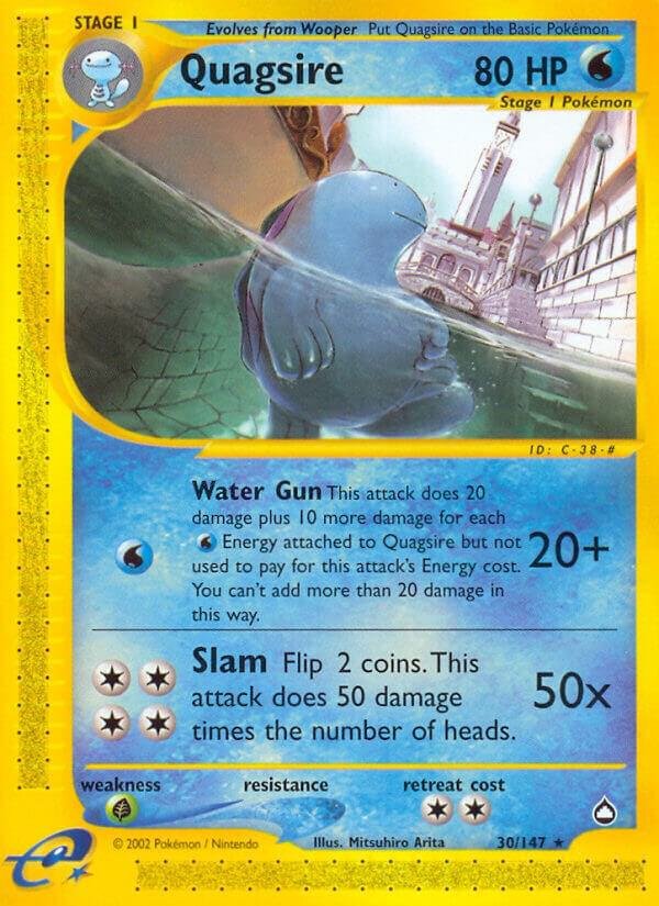Quagsire 030/147 Normal Aquapolis Quagsire 030/147 Normal Aquapolis
