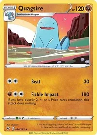 Quagsire | 084/185 | Reverse Holofoil | SWSH04: Vivid Voltage