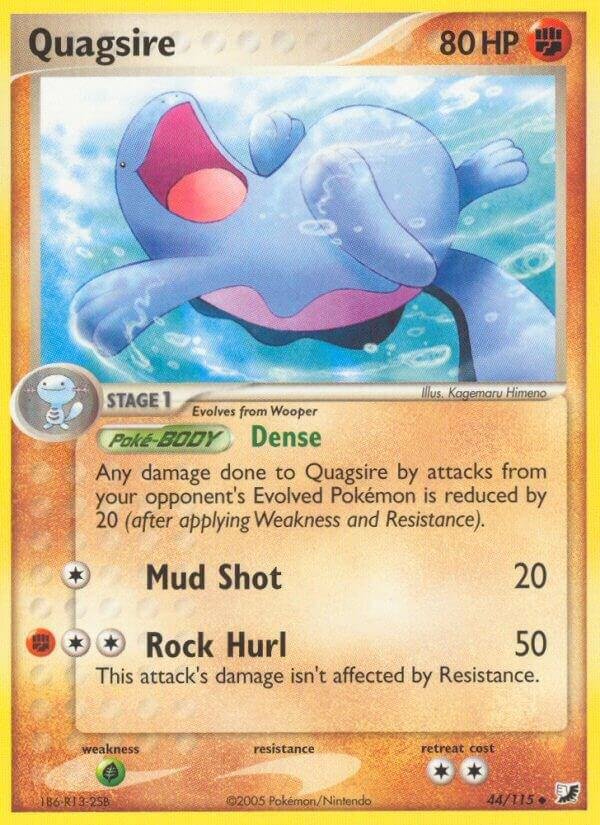 Quagsire 44/115 Reverse Holofoil Unseen Forces Quagsire 44/115 Reverse Holofoil Unseen Forces