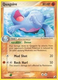 Quagsire | 44/115 | Reverse Holofoil | Unseen Forces