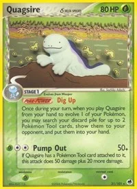 Quagsire (Delta Species) | 21/101 | Normal | Dragon Frontiers