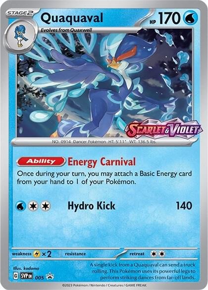 Quaquaval 005 (Prerelease) Holofoil SV: Scarlet & Violet Promo Cards