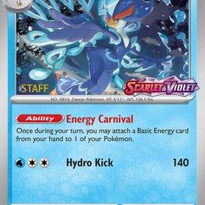 Quaquaval 005 (Prerelease) [Staff] Holofoil SV: Scarlet & Violet Promo Cards