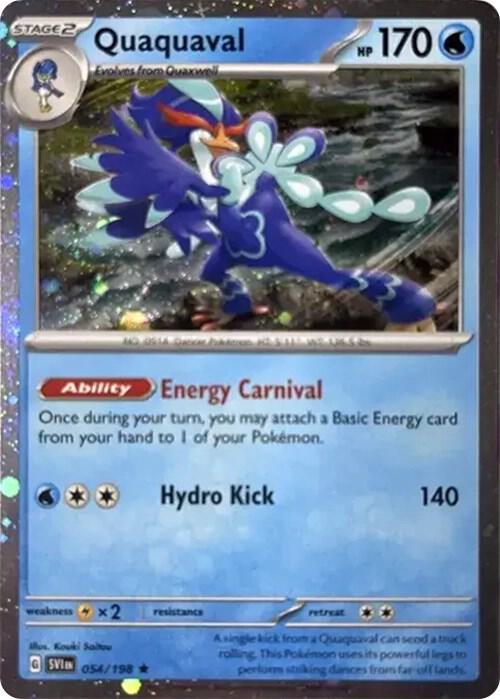 Quaquaval 054/198 (Cosmos Holo) Holofoil Miscellaneous Cards & Products Quaquaval 054/198 (Cosmos Holo) Holofoil Miscellaneous Cards & Products