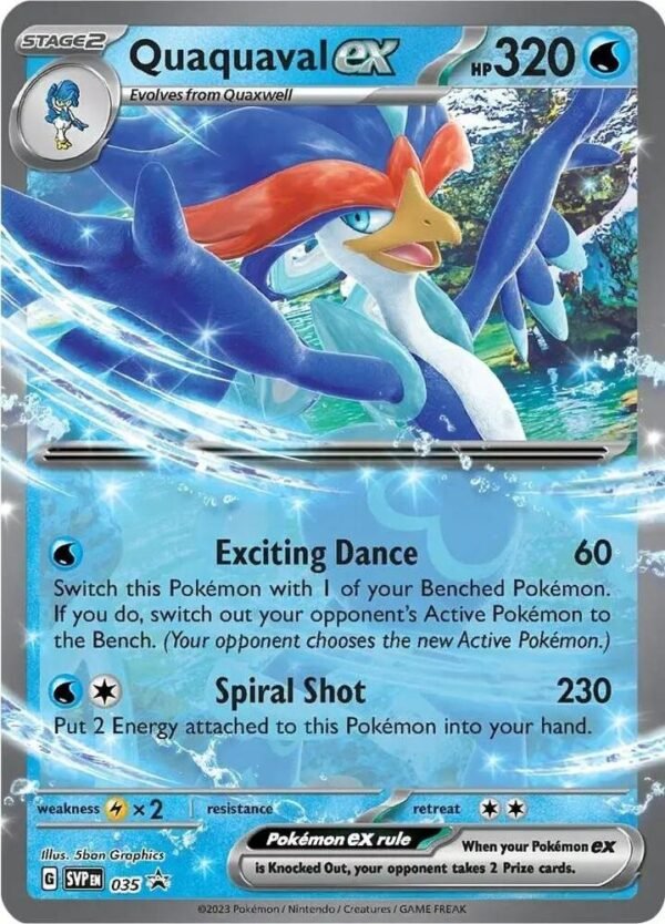 Quaquaval ex 035 Holofoil SV: Scarlet & Violet Promo Cards