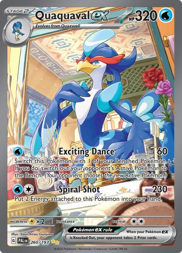 Quaquaval ex 260/193 Holofoil SV02: Paldea Evolved