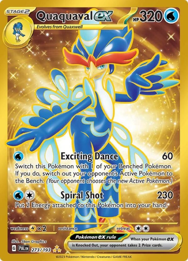 Quaquaval ex 273/193 Holofoil SV02: Paldea Evolved