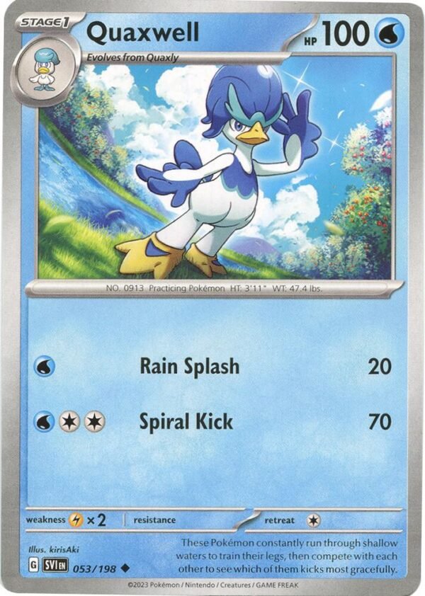 Quaxwell 053/198 Normal SV01: Scarlet & Violet Base Set