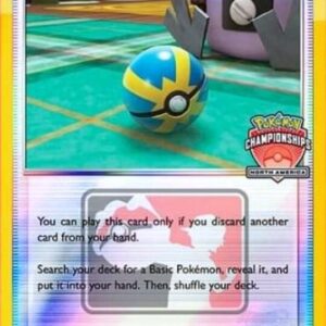 Quick Ball 237/264 (North America Championships) Reverse Holofoil League & Championship Cards