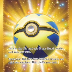 Quick Ball (Secret) 216/202 Holofoil SWSH01: Sword & Shield Base Set Quick Ball (Secret) 216/202 Holofoil SWSH01: Sword & Shield Base Set