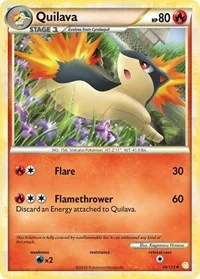 Quilava | 49/123 | Reverse Holofoil | HeartGold SoulSilver