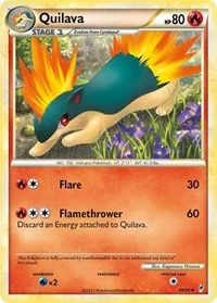 Quilava | 49/95 | Reverse Holofoil | Call of Legends