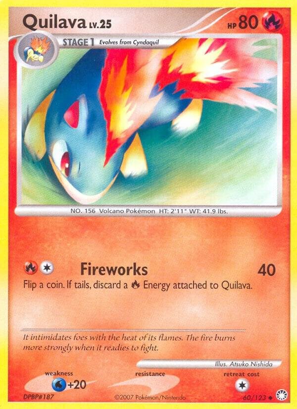 Quilava 60/123 Reverse Holofoil Mysterious Treasures Quilava 60/123 Reverse Holofoil Mysterious Treasures