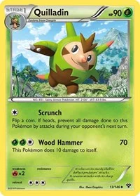Quilladin | 13/146 | Reverse Holofoil | XY Base Set