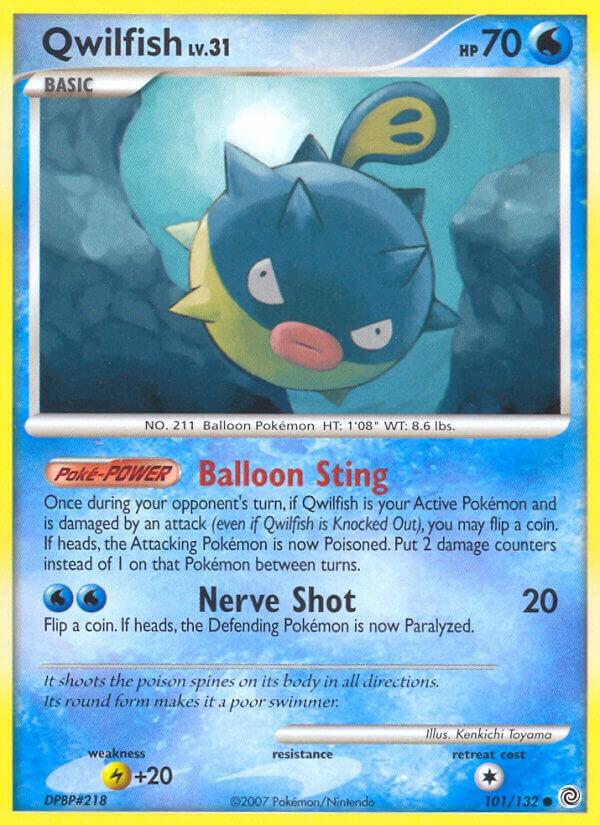 Qwilfish 101/132 Normal Secret Wonders