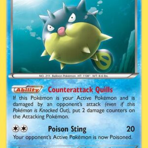 Qwilfish 21/106 Reverse Holofoil XY – Flashfire Qwilfish 21/106 Reverse Holofoil XY – Flashfire