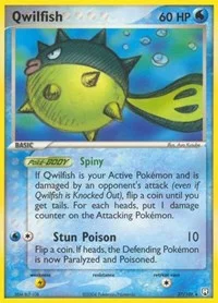 Qwilfish | 27/109 | Reverse Holofoil | Team Rocket Returns