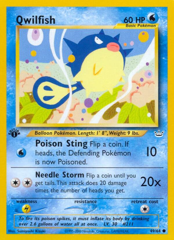Qwilfish 49/64 Unlimited Neo Revelation