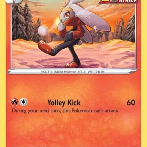 Raboot 027/198 Reverse Holofoil SWSH06: Chilling Reign