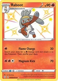Raboot | SV016/SV122 | Holofoil | Shining Fates: Shiny Vault