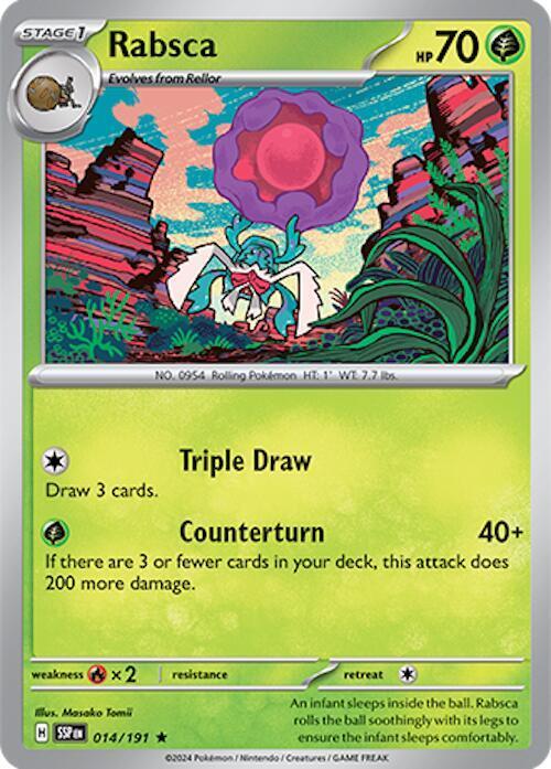 Rabsca 014/191 Holofoil SV08: Surging Sparks