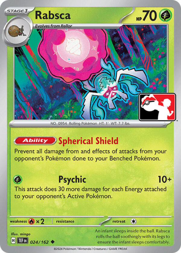 Rabsca 024/162 Normal Prize Pack Series Cards