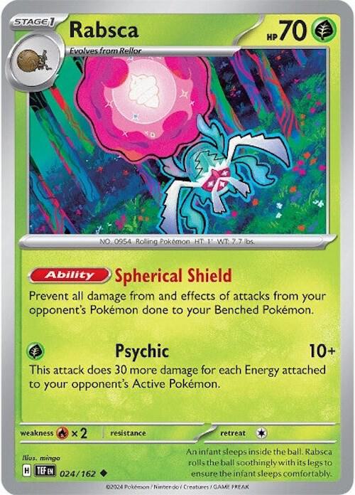 Rabsca 024/162 Reverse Holofoil SV05: Temporal Forces Rabsca 024/162 Reverse Holofoil SV05: Temporal Forces