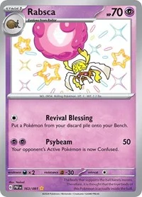 Rabsca | 163/091 | Holofoil | SV: Paldean Fates
