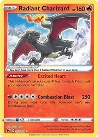 Radiant Charizard | 020/159 | Holofoil | Crown Zenith
