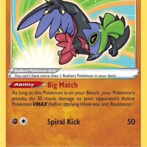 Radiant Hawlucha 081/189 Holofoil SWSH10: Astral Radiance Radiant Hawlucha 081/189 Holofoil SWSH10: Astral Radiance
