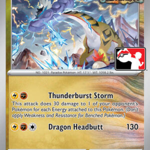 Raging Bolt 111/142 Normal Prize Pack Series Cards