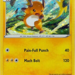 Raichu 009/034 Holofoil Trading Card Game Classic