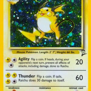 Raichu 016/130 Holofoil Base Set 2 Raichu 016/130 Holofoil Base Set 2