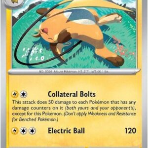Raichu 052/162 Reverse Holofoil SV05: Temporal Forces