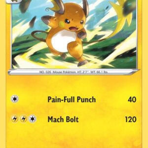 Raichu 066/202 Reverse Holofoil SWSH01: Sword & Shield Base Set