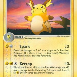 Raichu 13/95 Normal Team Magma vs Team Aqua Raichu 13/95 Normal Team Magma vs Team Aqua