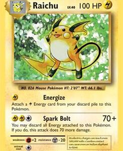Raichu 36/108 (XY Evolutions) 036/108 Normal Deck Exclusives